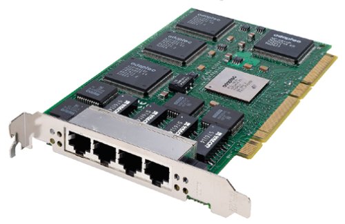 Elektronik Und Foto: Adaptec ANA-62044 SGL Quartet64 NIC Fast 64Bit PCI RJ45x4 10/100