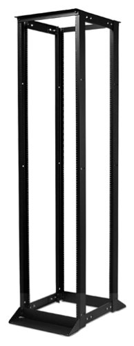 Elektronik und Foto: Apc 4 Post Open frame Rack (Black finish) Rack Pfosten 45HE Open Frame Schwarz