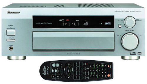 Projektoren: Pioneer VSX-D711-S AV-Receiver silber