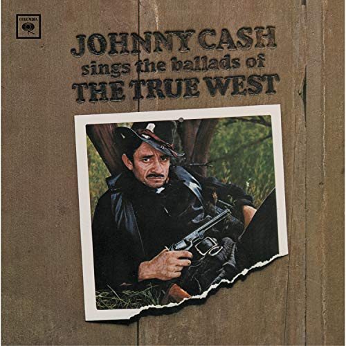 Sings Ballads of True West by Johnny Cash album cover