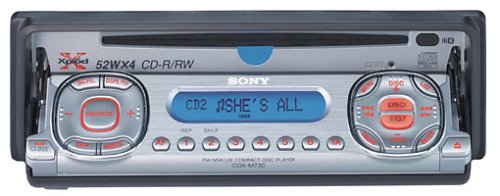 Festplatten: Sony CDX-M730 CD-Tuner