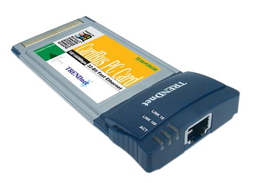 TV Geraete: TRENDnet 10/100Mbps CardBus PC Card w/Xpress Port