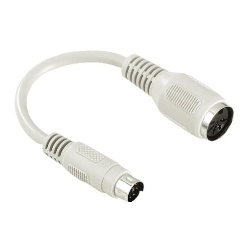 Heimkinosysteme: Hama Tastatur-Adapter 6-pol.-Mini-DIN-Stecker - 5-pol.-DIN-Kupplung, 0,15 m