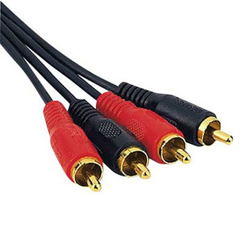 Heimkinosysteme: Hama Surround-Sound-Kabel 2 Cinch-Stecker - 2 Cinch-Stecker, 1 m