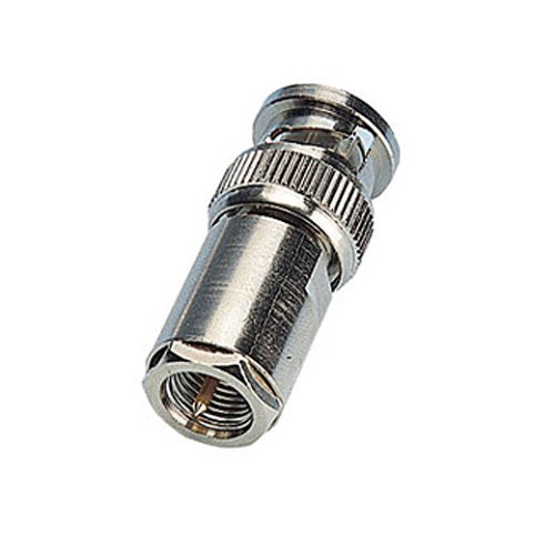 Heimkinosysteme: Hama Antennen-Anschlussadapter, BNC-Stecker, FME-Stecker, 1 St.