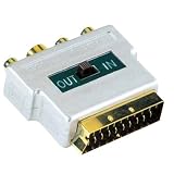 Hama Scart - 3 Phono/SVHS Adapter