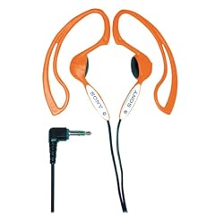 Sony MDR-J10 h.ear Headphones with Non-Slip Design (Orange)