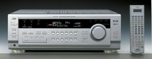 Telekommunikation: JVC RX-8022R AV-Receiver silber