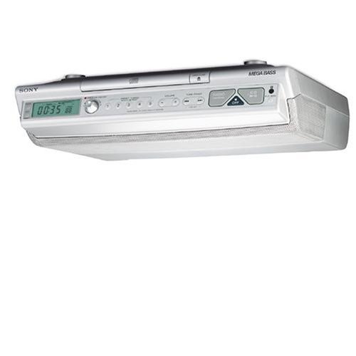 Festplatten: Sony ICF-CD 543 RM K�chenradio silber