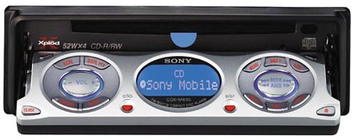 Festplatten: Sony CDX-M630 CD-Tuner silber