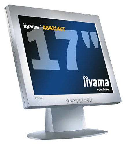 Navigationssysteme: Iiyama AS4314UT 17 Zoll TFT-Monitor grau