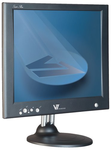 Verst&auml;rker und Receiver: V7 Videoseven L17SP anthracite - Super Slim TFT-Monitor