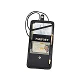 Travelon ID & Boarding Pass Holder w/Snap Closure