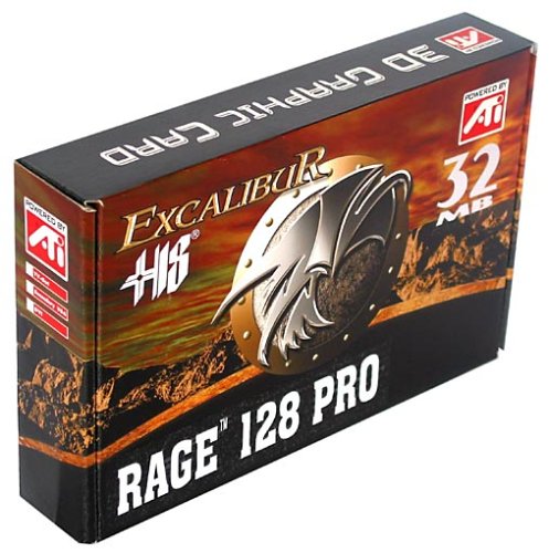 Heimkinosysteme: HIS Excalibur Rage 128 Pro Grafikkarte, 32MB SD-RAM