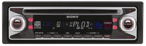 Festplatten: Sony CDX-MP30 entfÿllt Autoradio