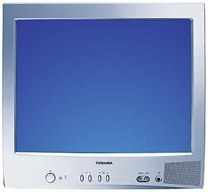 TV Ger&auml;te: Toshiba 21 N 21 D 21-Zoll/ 55 cm 4:3 Fernseher silber