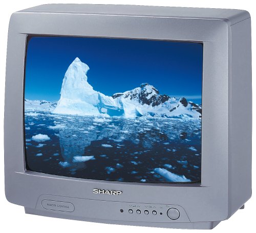 Festplatten: Sharp 37 GP/GQ 20 DES 15-Zoll/ 37 cm 4:3 50 Hertz Fernseher silber