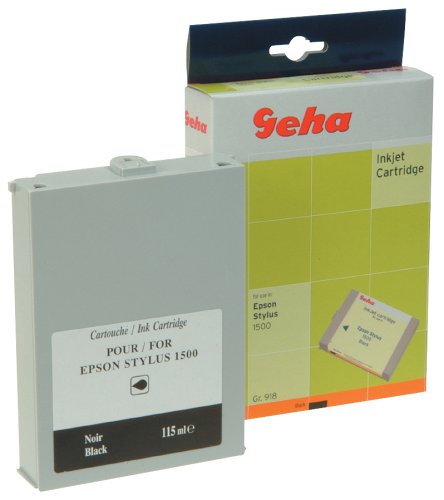 Handys Ohne Vertrag: Geha Tintenpatrone f�r Epson Stylus 1500, Inhalt 115 ml, Gruppe 918, schwarz