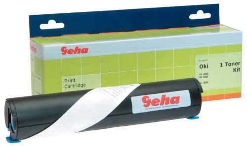 Handys ohne Vertrag: Geha Toner-Kit f�r Oki OL 400, 410, 420, 800, 810, 820, 830, 840, 850, 850, 870, Okifax 2000, 2100, 2300, ca. 2500 Seiten, schwarz