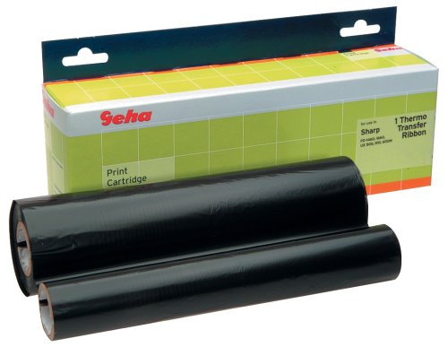 Handys ohne Vertrag: Geha Thermo-Transfer-Rolle f�r Sharp FO-1460, 1660, UX 500, 510, 600M, ca. 440 Seiten