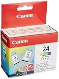 Canon インクタンク BCI-24Color 3色カラ- (2個パック)