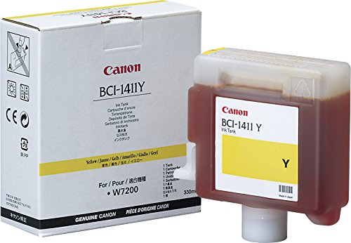 Camcorder: Canon BCI-1411 Tintenpatrone Yellow (7577A001) 1x 330ml f�r BJ-W 7200, 8200D