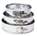 Kaiser Bakeware Tinplate Nested Springform Pans, Set of 3