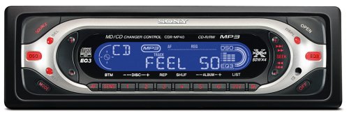 Festplatten: Sony CDX-MP40 MP3-CD-Tuner
