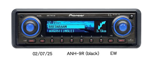 Projektoren: Pioneer ANH-P9R CD-Tuner mit Navigationssystem schwarz