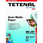 TV Ger&auml;te: Tetenal Semi Matte Papier A3 20Blatt 240g/m� Tintenstrahldrucker