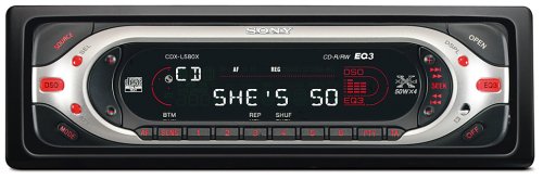 Festplatten: Sony CDX-L580X CD-Tuner schwarz