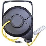 Coleman Cable 04820  Luma-Site Heavy-Duty Industrial Cord Reel