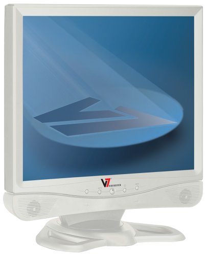 Verstaerker Und Receiver: V7 Videoseven L20.1CM 20-Zoll TFT-Monitor beige (integr. Lautsprecher, DVI)