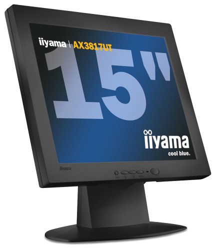 Navigationssysteme: Iiyama AX3817UTBK 15-Zoll LCD-Monitor schwarz
