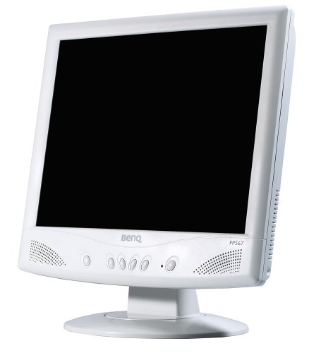 Kamerazubehoer: Benq FP567S 15-Zoll TFT-Monitor weiss/beige (integr. Lautsprecher)