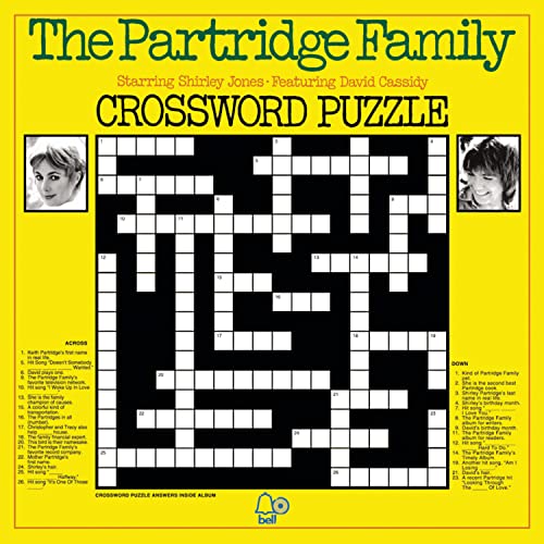Crossword Puzzle by The Partridge Family album cover