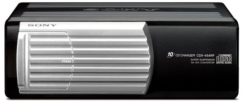 Festplatten: Sony CDX-454RF 10-fach CD-Wechsler schwarz