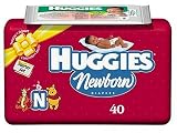 Huggies Newborn Diapers, Starter Set, Pack of 40 Diapers