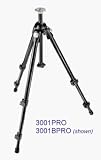 Bogen-Manfrotto 3001BPRO Professional Tripod without Head (Black)