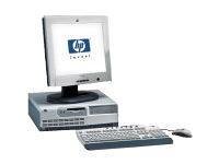 Heimkinosysteme: Hewlett-Packard Vectra VL420 Desktop-PC Pentium 4 1.6GHz DT 128MB 20GB CD 48x LAN WXP
