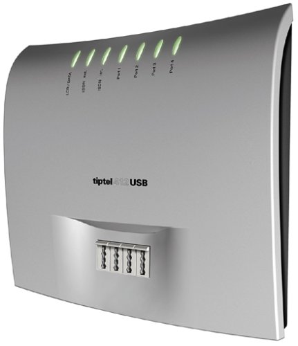 TV Geraete: tiptel 412 USB TelefonAnlage mit internem S0-Bus und USB-Anschluss f�r schnellen Online-Zugang
