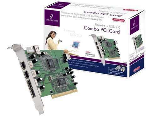 Festplatten: Sitecom FW-008 PCI-Karte Combo Firewire/USB2.0
