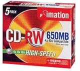 CDRW74AHSDX5S CDRW 650MB uh Vo[ 5pbN 1cmP[X High-Speed CDRWhCup