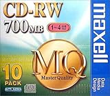 maxell CDRW MQV[Y CDRW80MQ1P10S CD-RWfBXN(700MB/10)