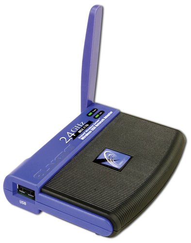 Lautsprecher: Linksys WUSB11 Wireless LAN-USB-Adapter