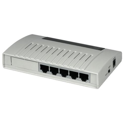 Heimkinosysteme: Hama 5-Port Switching Hub 10/100 Mbps