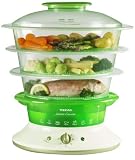 Tefal VC400317 Vitamin Plus 3-Tier Steamer Green