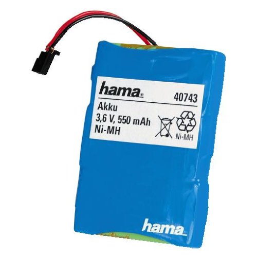 Heimkinosysteme: Hama NiMH-Akku-Pack 3,6 V, 550 mAh