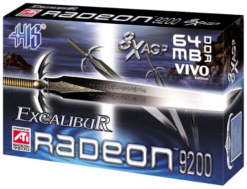 Heimkinosysteme: HIS Excalibur ATI Radeon 9200 , 64 MB DDR, DVI, TV-Out Grafikkarte