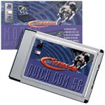 TV Geraete: Typhoon Quick Com 56 PCMCIA CL Modem, analoges PC-Card-Modem